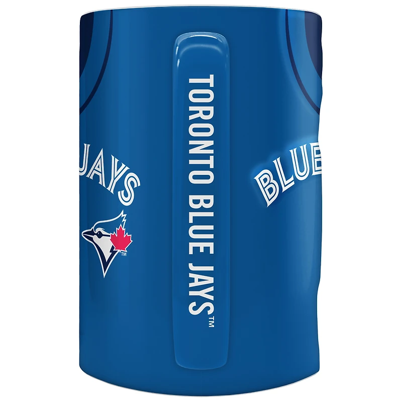 The Sports Vault Toronto Blue Jays 20 oz. Jersey Sculpted Mug
