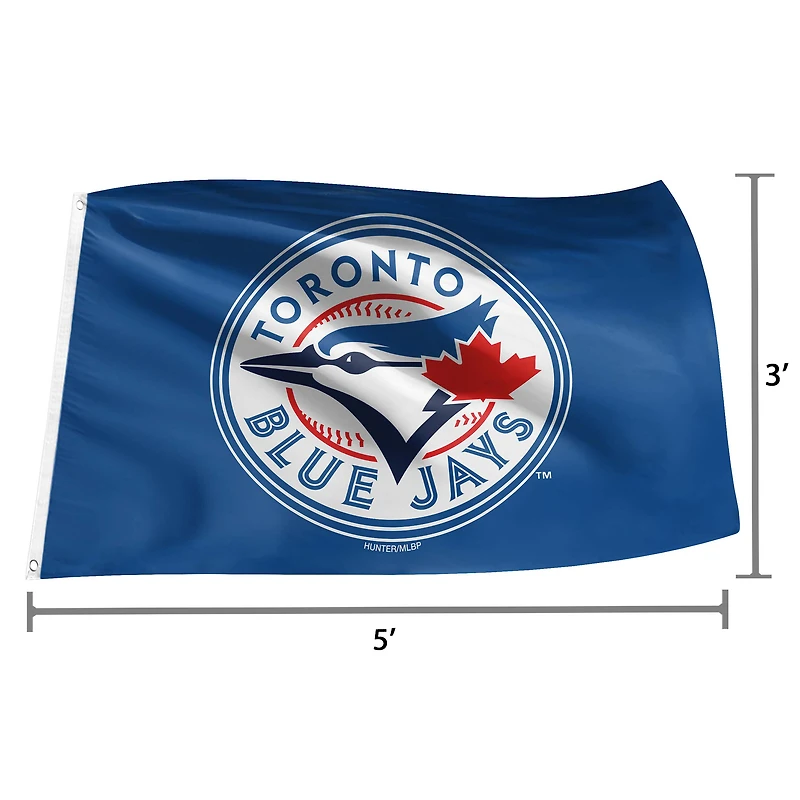 The Sports Vault Toronto Blue Jays - Drapeau 3' x 5'