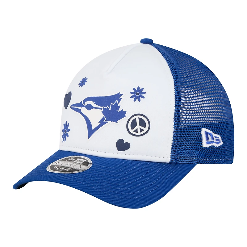 Toddler New Era Royal/White Toronto Blue Jays Play M-Crown 9FORTY Adjustable Hat