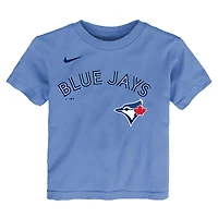 Toddler Nike Bo Bichette Powder Blue Toronto Jays Name & Number T-Shirt