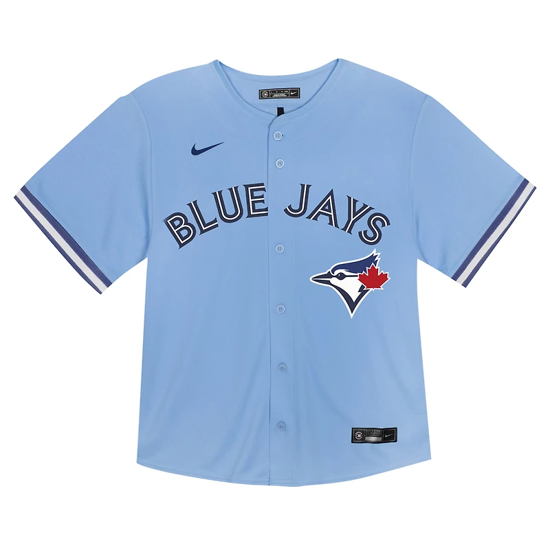 Maillot de match alternatif des Blue Jays Toronto, Nike, Vladimir Guerrero Jr., bleu poudre, pour tout-petit