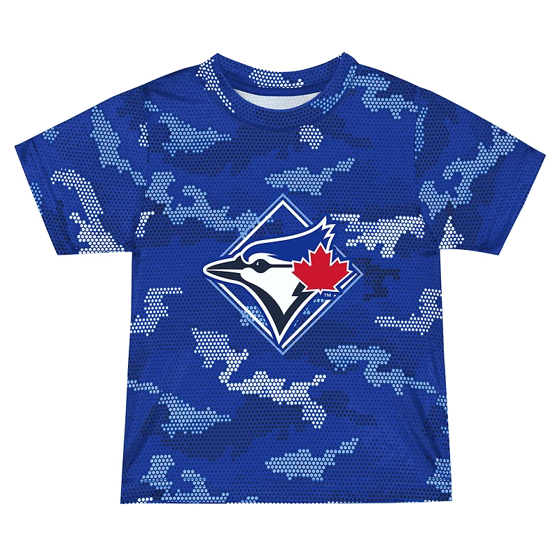 Toddler Royal Toronto Blue Jays Field Ball T-Shirt & Shorts Set