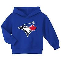 Toddler  Royal Toronto Blue Jays Logo Fleece Pullover Hoodie