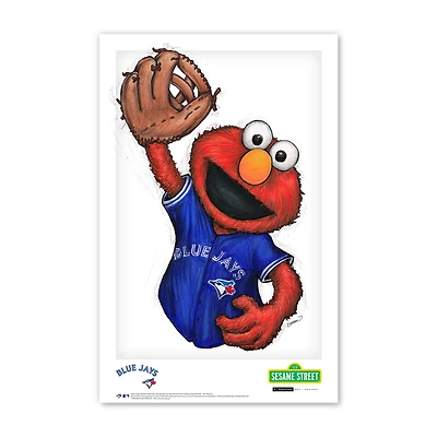 Toronto Blue Jays 11" x 17" Sesame Street Print