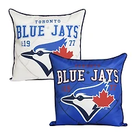 Toronto Blue Jays 18'' x 18'' Reversible Décor Pillow