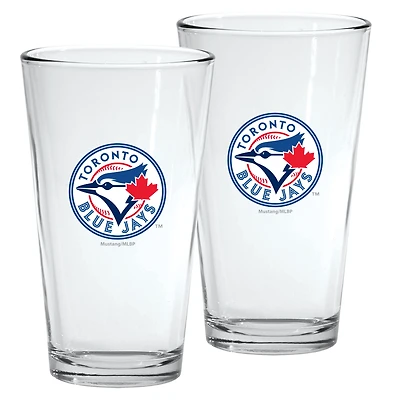 Toronto Blue Jays 2-Pack 16oz. Mixing Glass - Set