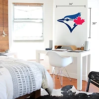 Toronto Blue Jays 36'' x 36'' Team Logo Repositionable Wall - Decal