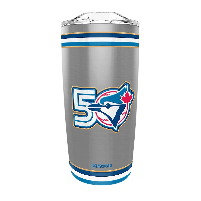Toronto Blue Jays 50th Season 20oz. Stainless Steel Tumbler