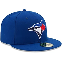 Blue Jays de Toronto New Era Youth Game Authentic Collection On-Field 59FIFTY - Casquette ajustée Royal