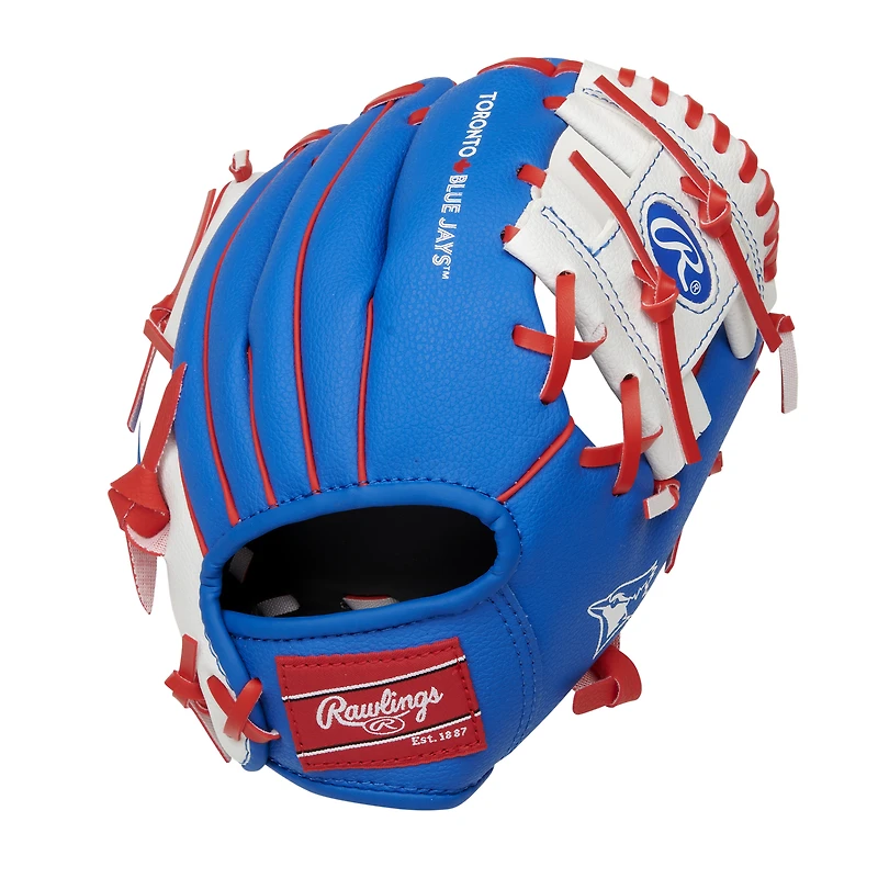 Gant Rawlings 10" avec logo de l'équipe des Blue Jays de Toronto