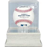 Vitrine pour balle de baseball des Blue Jays de Toronto, logo gris ardoise - Protection UV