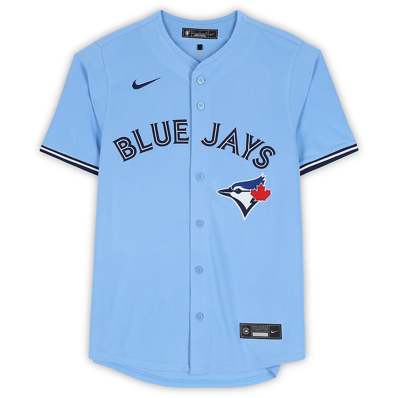 Trey Yesavage Toronto Blue Jays Autographed Powder Blue Nike Alternate Limited Jersey