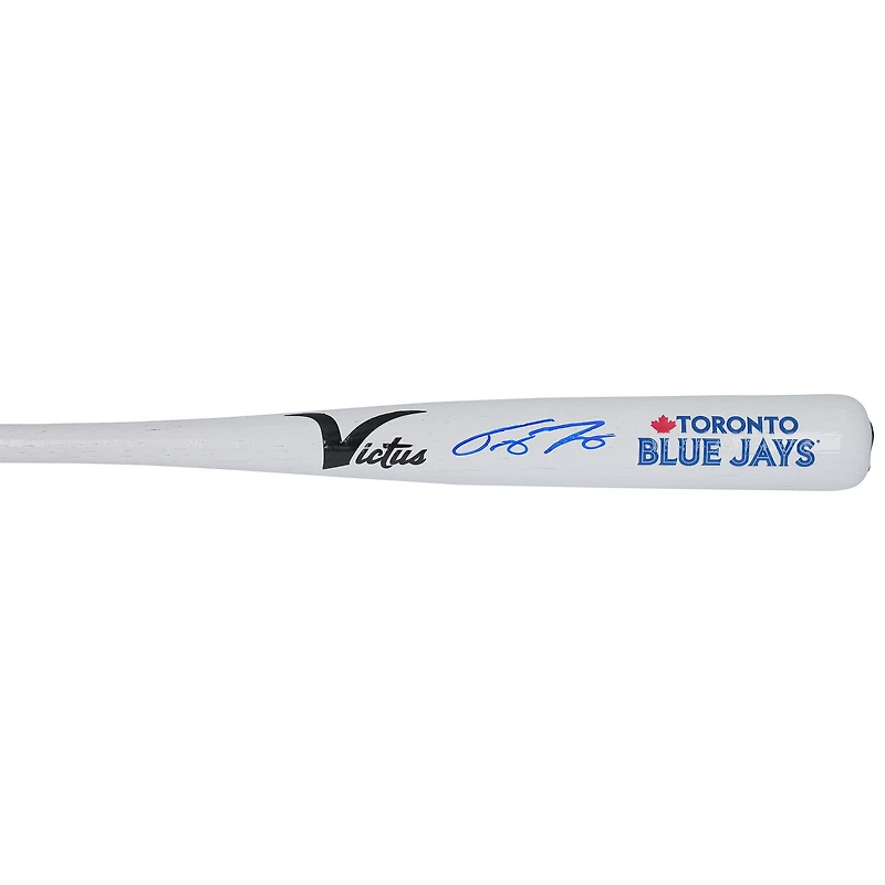 Trey Yesavage Toronto Blue Jays Autographed Victus Team ID Mini Bat