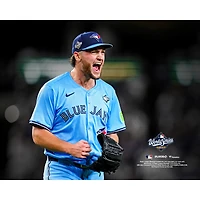 Trey Yesavage Toronto Blue Jays Unsigned 2025 World Series Game 5 Historic Performance Celebration Photograph