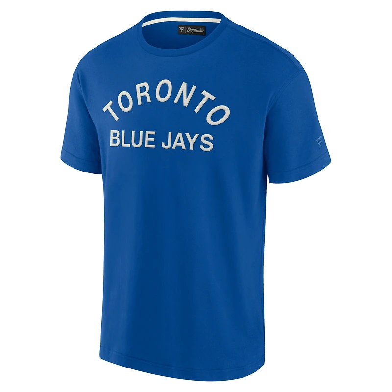 T-shirt unisexe Fanatics Royal Toronto Blue Jays Elements super doux à manches courtes