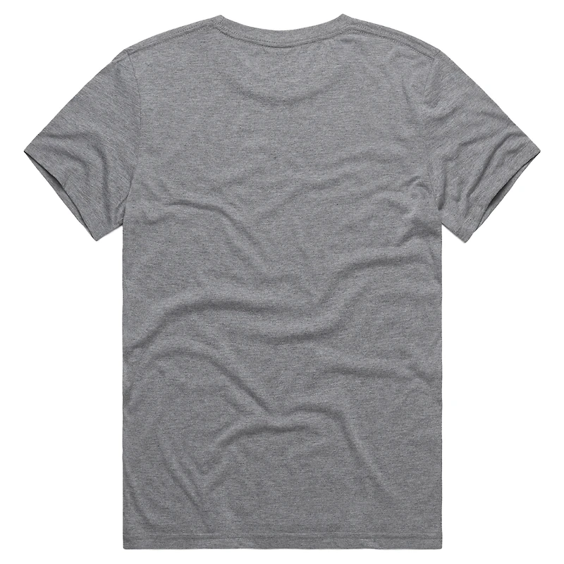 Unisex Homage Gray Toronto Blue Jays Jersey Logo Tri-Blend T-Shirt