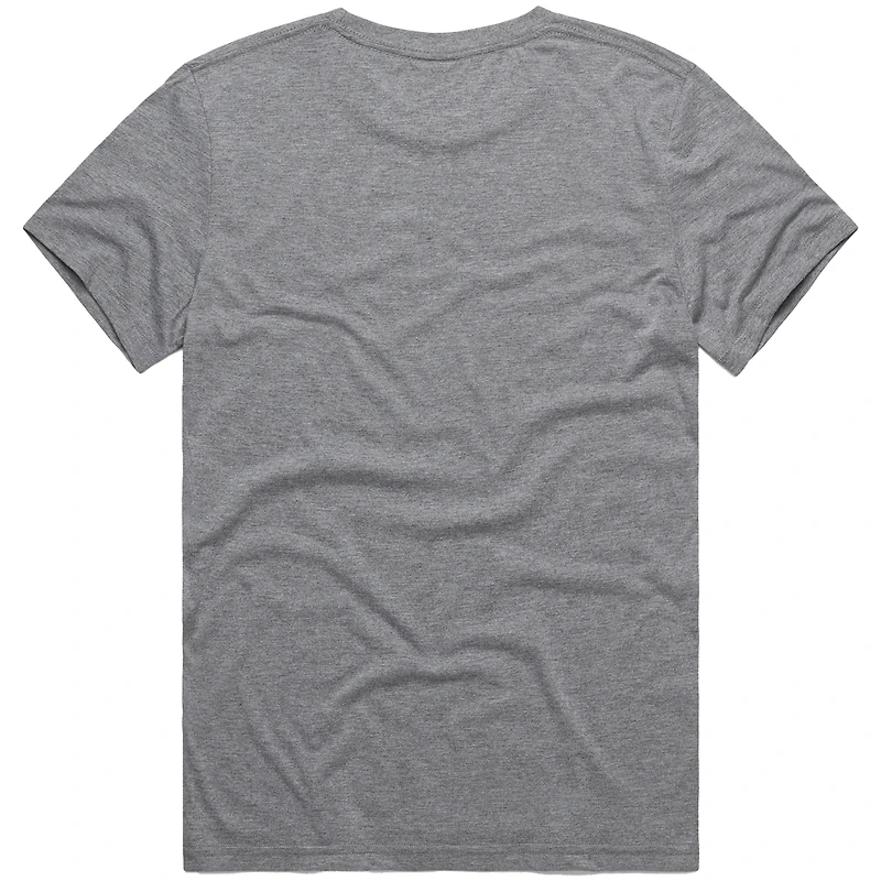 Unisex Homage Gray Toronto Blue Jays Teenage Mutant Ninja Turtles Tri-Blend T-Shirt
