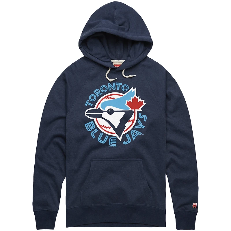 Sweat à capuche unisexe bleu marine hommage Toronto Blue Jays '77