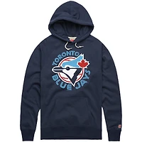 Sweat à capuche unisexe bleu marine hommage Toronto Blue Jays '77