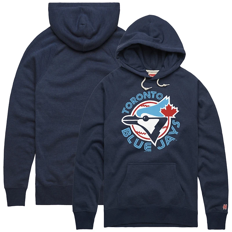 Sweat à capuche unisexe bleu marine hommage Toronto Blue Jays '77