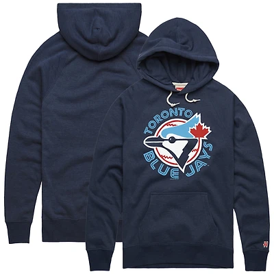 Sweat à capuche unisexe bleu marine hommage Toronto Blue Jays '77