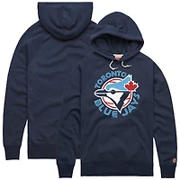 Sweat à capuche unisexe bleu marine hommage Toronto Blue Jays '77