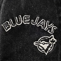 Unisex Mitchell & Ness Cream/Black Toronto Blue Jays Snow Block Pro Crown Adjustable Hat