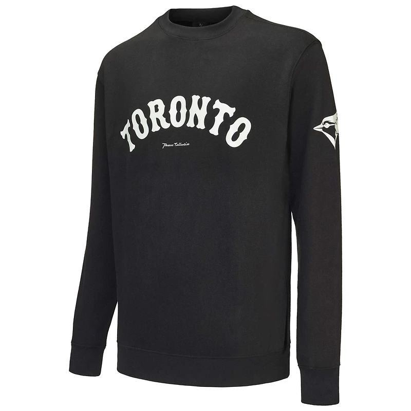 Sweat-shirt unisexe Peace Collective noir des Blue Jays de Toronto Essentials
