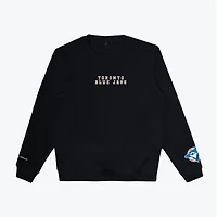 Unisex Peace Collective Black Toronto Blue Jays Spirit Crewneck Sweatshirt
