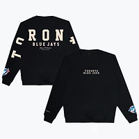 Unisex Peace Collective Black Toronto Blue Jays Spirit Crewneck Sweatshirt