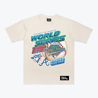 Unisex Peace Collective  Cream Toronto Blue Jays 1992 World Series Heavyweight T-Shirt