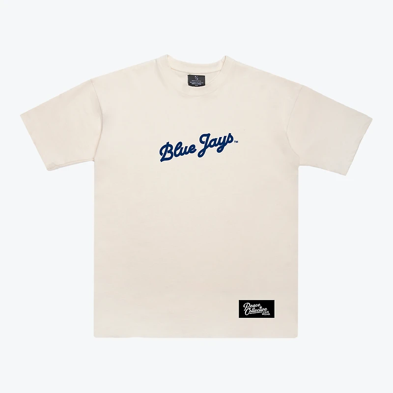 Unisex Peace Collective Cream Toronto Blue Jays 50th Season Heavyweight T-Shirt