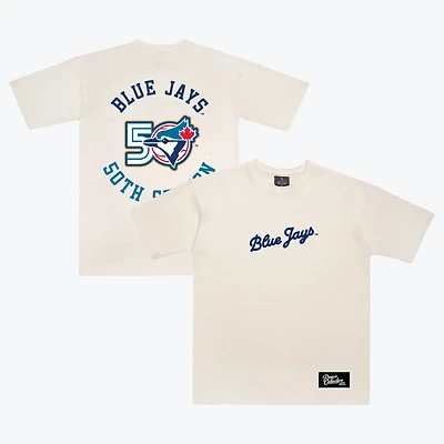 Unisex Peace Collective Cream Toronto Blue Jays 50th Season Heavyweight T-Shirt
