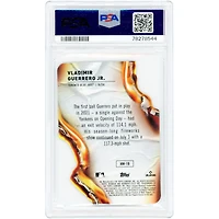 Vladimir Guerrero Jr. Toronto Blue Jays 2021 Bowman Best Atomic Refractor Heatwave #HW-19 PSA Authenticated 10 Card