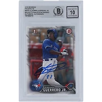 V106832 BluJay Vladimir Guerrero Jr. Toronto Blue Jays Autographié 2016 Bowman Prospects #BP55 Beckett Fanatics Witnessed Authenticated 10 Card Vladimir Guerrero Jr. AUT BWM TRADING CARDS 45839 AUTTRC CA01B01992 #1