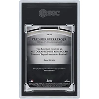 Carte autographiée 2021 Topps Luminaries Purple #HK-VG #2/3 SGC authentifiée 8,5/10 des Blue Jays de Toronto de Vladimir Guerrero Jr.