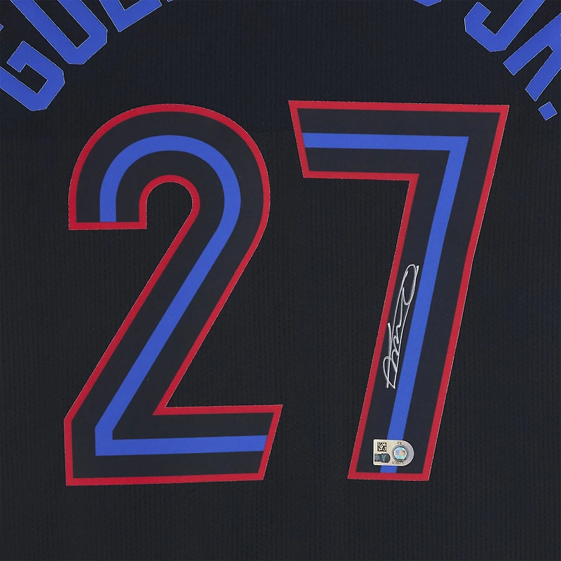 Vladimir Guerrero Jr. Toronto Blue Jays Autographed Black Nike City Connect Limited Jersey