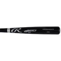 Batte de baseball professionnelle Rawlings noire autographiée par Vladimir Guerrero Jr. des Blue Jays de Toronto
