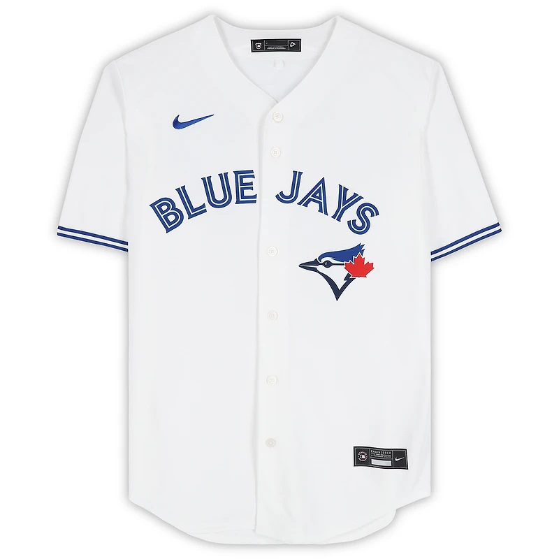 Vladimir Guerrero Jr. Toronto Blue Jays Autographed White Nike Replica Jersey