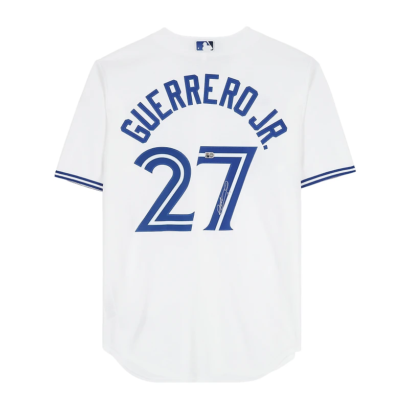 Vladimir Guerrero Jr. Toronto Blue Jays Autographed White Nike Replica Jersey