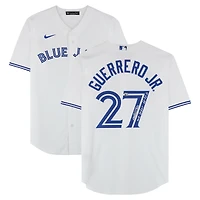 Vladimir Guerrero Jr. Toronto Blue Jays Autographed White Nike Replica Jersey  and "MLB Debut 4-26-19" Inscription