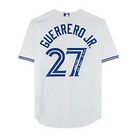 Vladimir Guerrero Jr. Toronto Blue Jays Autographed White Nike Replica Jersey  and "MLB Debut 4-26-19" Inscription