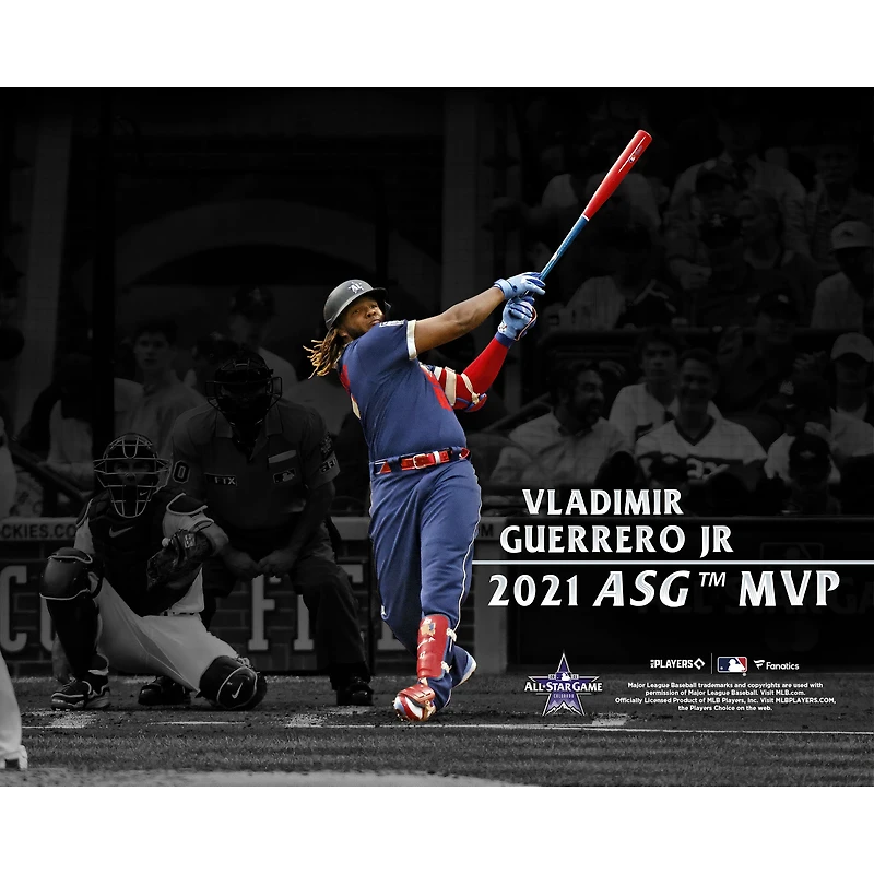 Vladimir Guerrero Jr., joueur non signé des Blue Jays de Toronto, MVP du match étoiles la MLB 2021