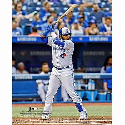 Vladimir Guerrero Jr. Toronto Blue Jays Unsigned Batting Stance vs. New York Yankees Photograph
