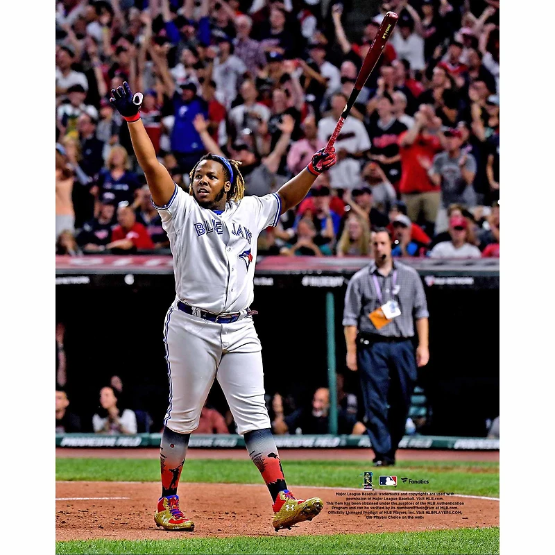 Photographie non signée de Vladimir Guerrero Jr. lors du derby home runs des Blue Jays Toronto