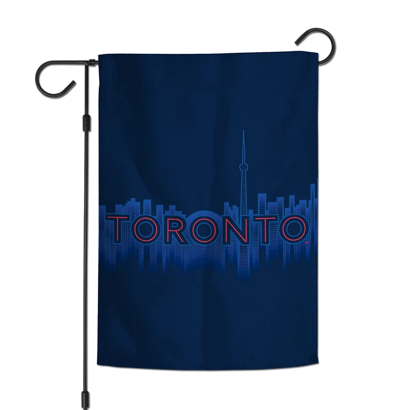 WinCraft Toronto Blue Jays 2024 City Connect Drapeau de jardin double face 12 po x 18 po