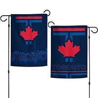 WinCraft Toronto Blue Jays 2024 City Connect Drapeau de jardin double face 12 po x 18 po