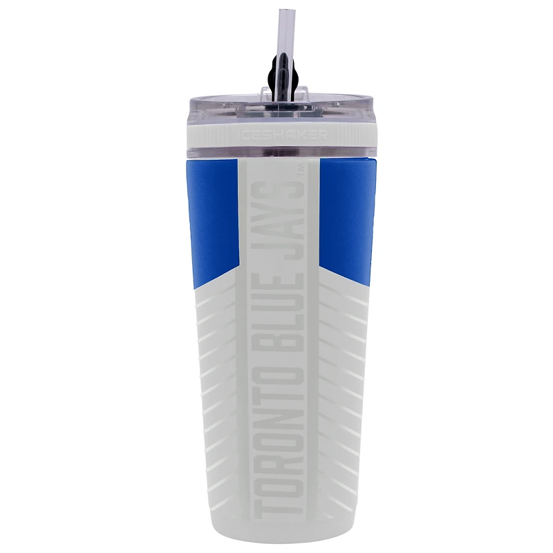 Bouteille shaker WinCraft Toronto Blue Jays 4D Flex Ice de 26 oz