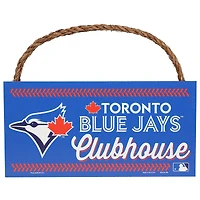 WinCraft Toronto Blue Jays 5" x 10" Rope Wood Sign