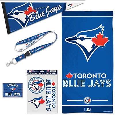 Pack d'accessoires pour supporters WinCraft des Blue Jays de Toronto